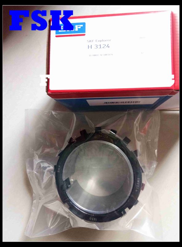 Metric H3124 H3126 H3128 Adapter Sleeves With Lock Nut For Spherical Roller Bearing