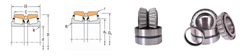 Euro Pazarı LM869448/LM869410CD Çelik değirmenleri için çift sıra konik yuvarlak 7
